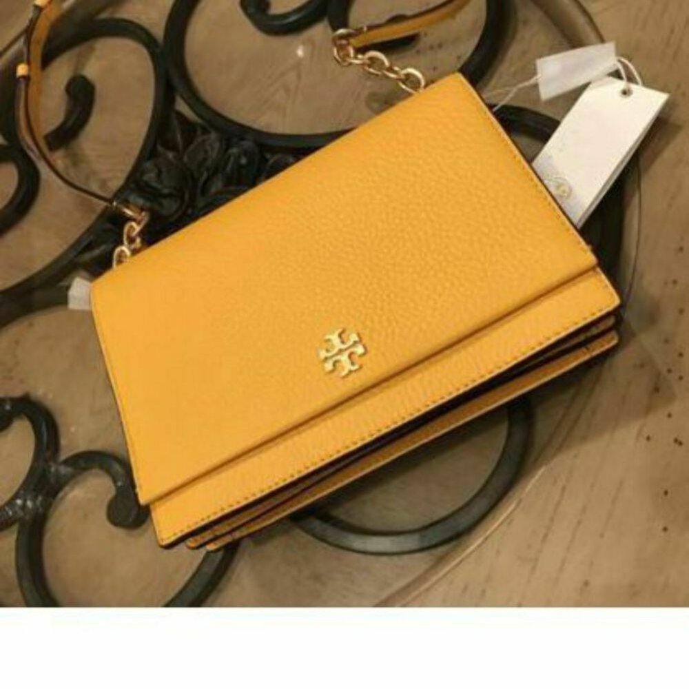 Tory Burch Georgia Pebble Leather Shoulder Bag